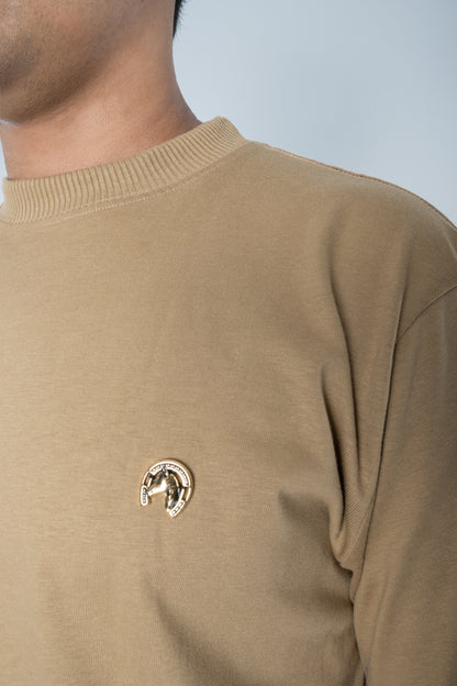 Camiseta Equino Camel